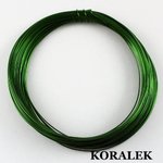 Nurmikon vihreä 15m, 0,5mm (24GA) kuparilanka