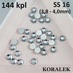 SS 16 kristalli (peilipohja), 144 kpl - liimattavat strassit