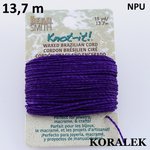 Violetti 13,7 m (brasilialainen nyöri 1 mm)